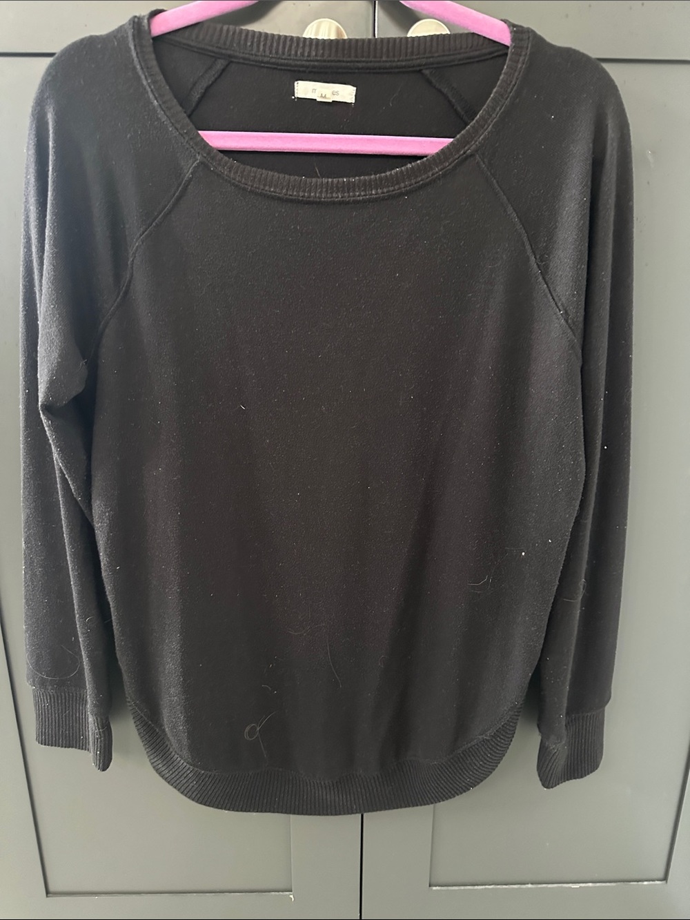 Maurices Black Crewneck Sweater
